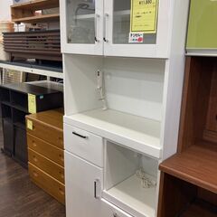 ２枚扉食器棚　HG-1165