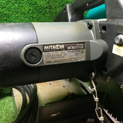 MITACHI MCM305GB マルチ切断機 コード式【市川行徳店】【店頭取引限定】【中古】管理番号：ITDDHZW4JKL0 MITACHI MCM305GB マルチ切断機 コード式【市川行徳店】【店頭取引限定