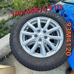 プリウス スタッドレスタイヤ タイヤチェーン付き タイヤ トーヨータイヤ OBSERVE GIZ2 195/65R15 91Q ホイール SHAKE ジョーカー グライド