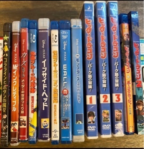 ディズニー ブルーレイ　まとめ売り