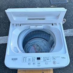 洗濯機 ヤマダ YWM-T45H1 2022年 4.5㎏ せんたくき【安心の3ヶ月