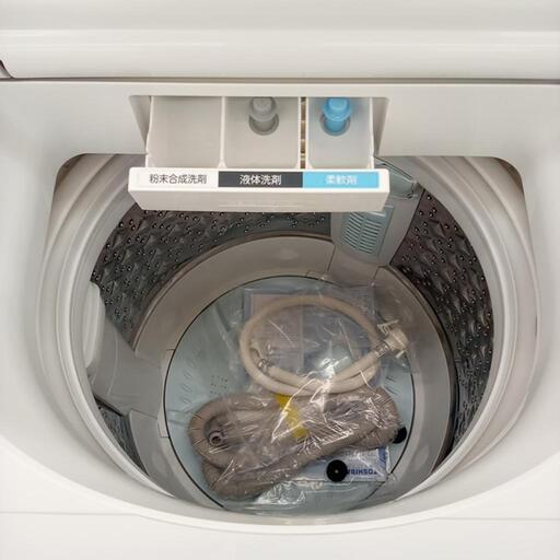 ★ジモティ割あり★ TOSHIBA　洗濯機　20年製　7kg　ホワイト　クリーニング済　YJ861