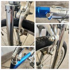 美品】パナソニック LIGHT WING 18インチ シマノ7速 アルミ 折り畳み自転車