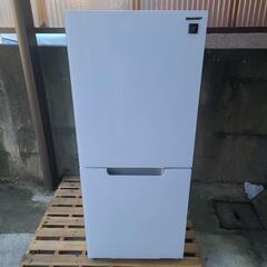 シャープ　 2ドア　ガラスドア 冷凍冷蔵庫 SJ-GD15G-W