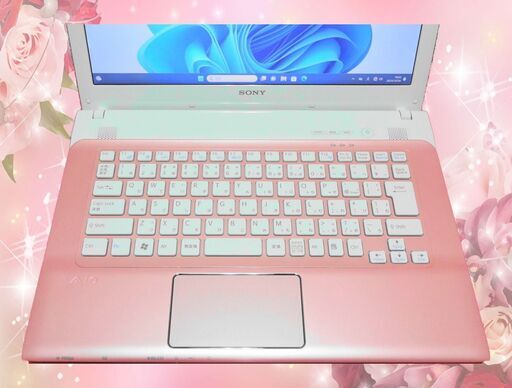VAIO 薄型 可愛いピンク 新品SSD512GB＆HDD640GB Webカメラ Bluetooth