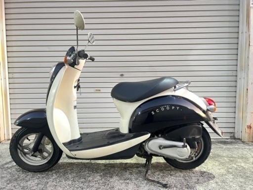スクーピー　バッテリー新品　シート張り替え　ホンダ　AF55