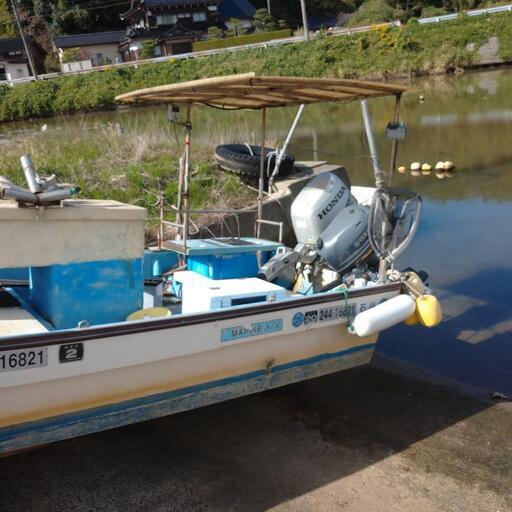 船検あり26年 ホンダ30馬力・ヤマハ5馬力付