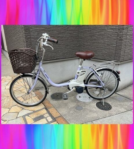 Panasonic パナソニック　 コンパクト　20インチ電動自転車　電動アシスト自転車　中古   10301