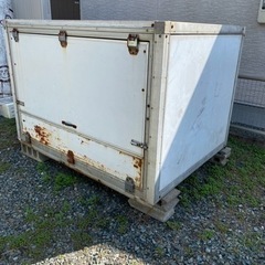 軽トラ　荷台　三方開き　物置　コンテナ