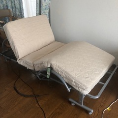(再出品)(無料)自動折り畳みベッド　介護　普段使用