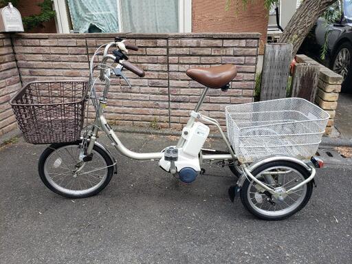 (終了)Panasonic 中古 電動三輪自転車 2020年購入