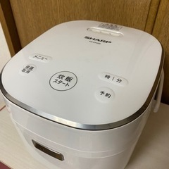 【美品】シャープ 炊飯器3合炊き 31日 or 3日希望
