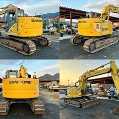 住友 SUMITOMO SH135X-3B (0.45m3)製造年は2012年です。アームクレーン 