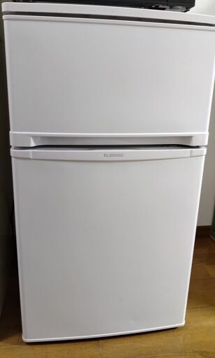 ELSONIC 冷蔵庫 EJ-R832W 2023年製