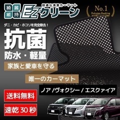 【ネット決済・配送可】EZクリーンフロアマット　TOYOTA 8...