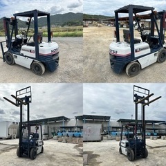 コマツKOMATSU のディーゼルフォークリフト1.5トンです。 (1500KG 