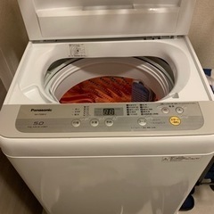 洗濯機 5kg 秋田市 パナソニック 2019年製