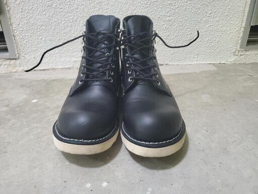 RED WING irish setter 6 roundBLACK CHROME Red Wing Irish Setter