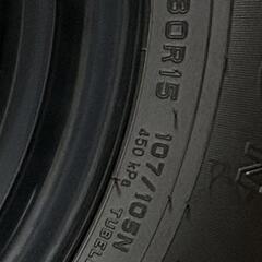 ハイエース200系７型ダークプライムII　新車外し　タイヤ４本セット