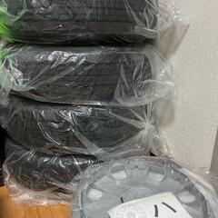 ハイエース200系７型ダークプライムII　新車外し　タイヤ４本セット