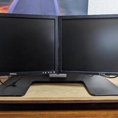 DELL デュアルモニタースタンド＆モニター2台　まとめ売り