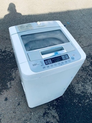 2213番 LG✨洗濯機✨WF-C55SW‼️