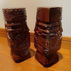 北海道 アイヌ 木彫り ニポポ人形