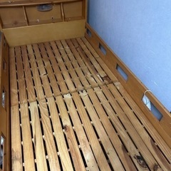 木 ベッド