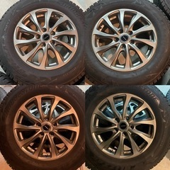 スタッドレスホイール付き 215/70R16 ブリヂストン DM-V2