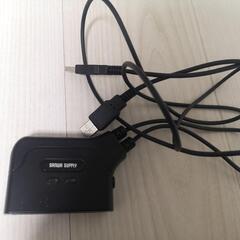 USBキーボード USBマウス用 パソコン切替器　400-SW032　