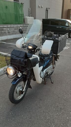 ホンダ HONDA スーパーカブ プロ  AA04  北海道 札幌 冬仕様 完全デリバリー仕様いたり尽くせりの完全デリバリー仕様 冬仕様 もう何も手を付けなくても即デリバリー出来ます。【市内の方で引き取りの方は名義変更迄サービス】【市外の方は取りに来れる方、廃車後に引渡し】