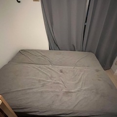 IKEA ダブルベッド　ソファーベッド　