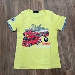 トミカ　クレードスコープ　110cm 消防車　子供　Tシャツ