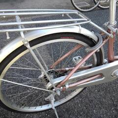 中古自転車2779 前後タイヤ新品！ マルイシ 24インチ ギヤなし 