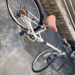 26インチ　自転車　折りたたみも出来る