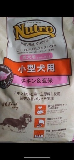 Nutro ナチュラルチョイス チキン\u0026玄米 小型犬用 成犬用 19kg
