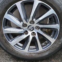 ベルファイア 純正アルミ＆タイヤセット 4本 225/60R17 ヨコハマブルー 