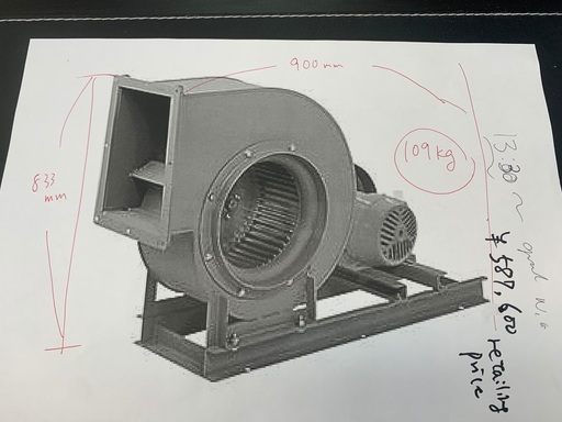CLF6型シロッコファン