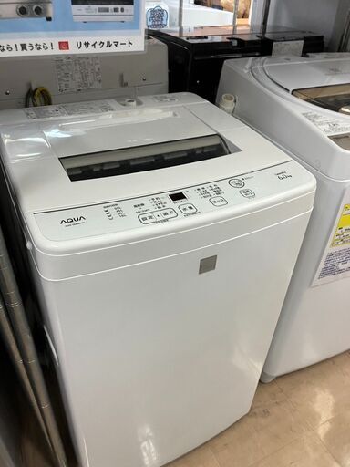 AQUA 6kg 洗濯機 AQW-S6E6 2019年 アクア  No.610● ※現金、クレジット、スマホ決済対応※