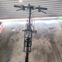 自転車　中古　折りたたみ　Jeep　外装6段変速　フロントライト付き　タイヤ20インチ