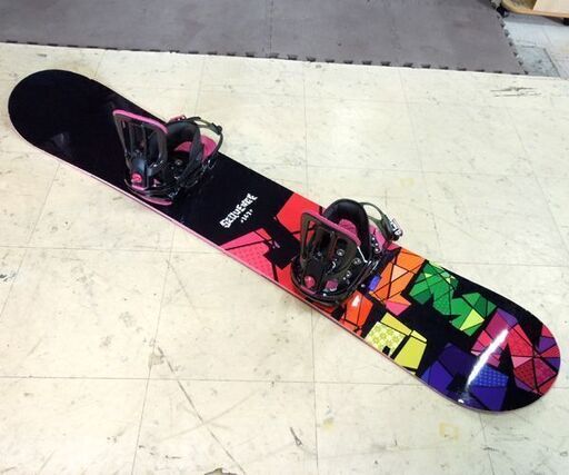 スノボー ビンディング セット 147cm スノボーカバー付き SALOMON