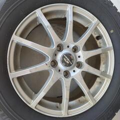 215/65R16　2020年製ブリザック　スタッドレスアルミセット　エルグランドなどに