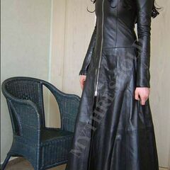 羊革・シープレザーロングドレス・マキシ Sheep Leather Long Dress/Maxi 羊革・シープレザーロングドレス・マキシ Sheep Leather Long Dress/Maxi