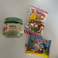 鯛雑炊、お菓子　離乳食