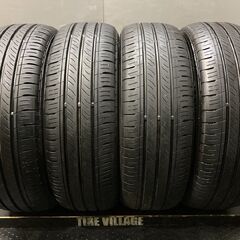 DUNLOP ENASAVE EC300 185/60R15 15インチ 夏タイヤ 4本 23年製 バリ溝