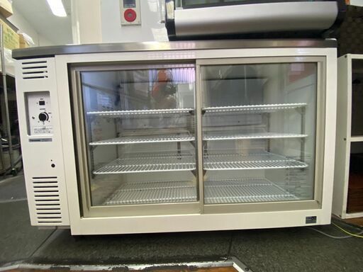 パナソニック冷蔵ショーケース[標準型ショーケース] スライド扉 W1200×D450×H800mm(単相100V)
