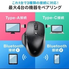 【特価】4台接続可能　マウス