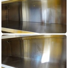 1139-0) 業務用 ステンレス 吊戸棚 W1000D350H600 中古 厨房 収納棚