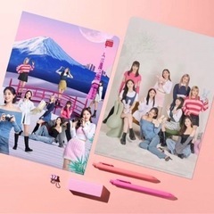 【数量限定】TWICE ロッテ免税店 クリアファイル2枚 非売品