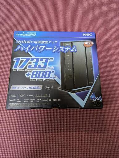 周辺機器 NEC PA-WG2600HS2 Aterm WG2600HS2